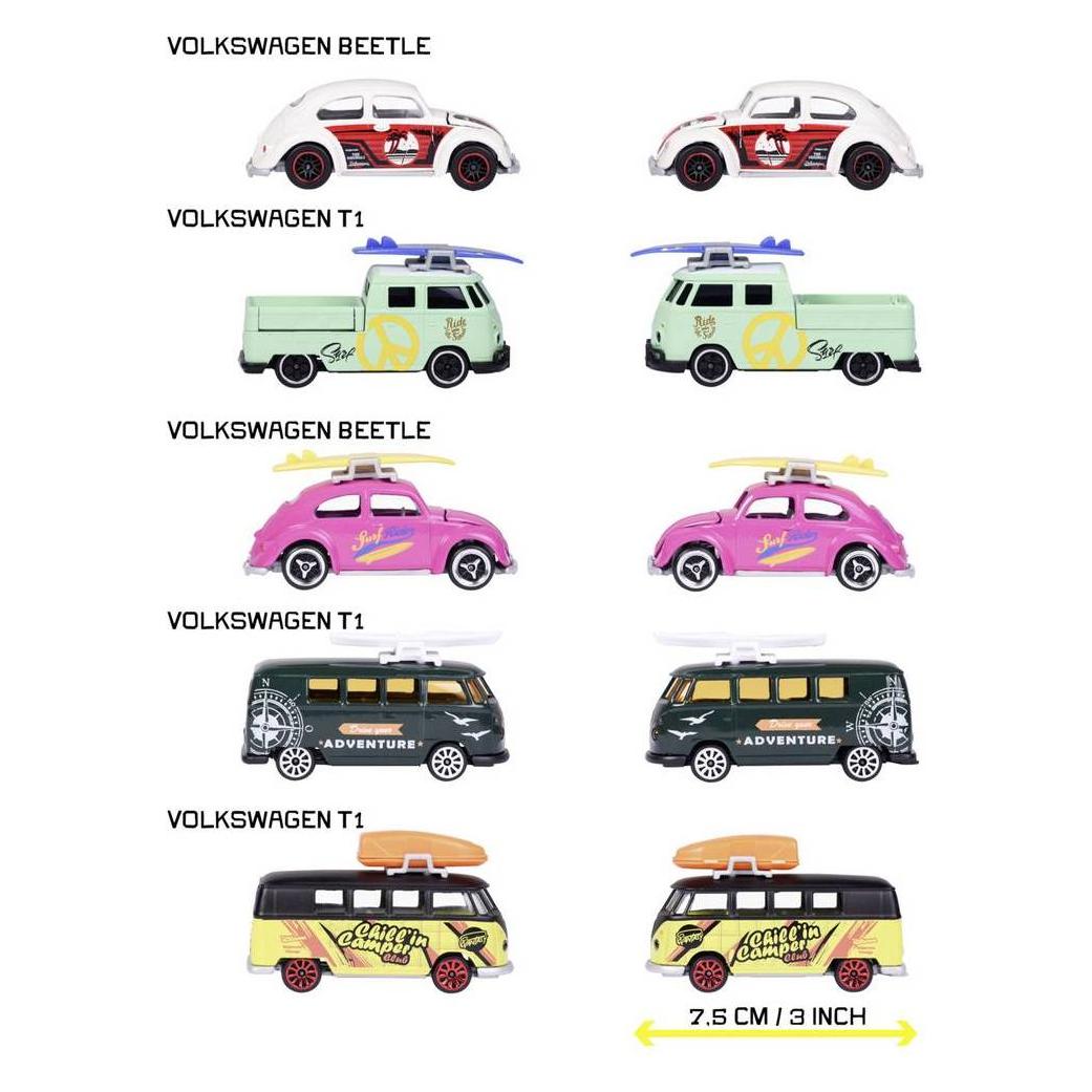 Majorette Volkswagen 5 Pieces Giftpack (214105003)