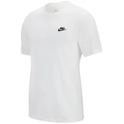 NIKE Sportswear Freizeit T-Shirt Herren 101 - white/black M