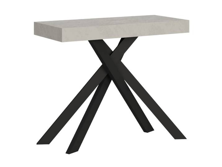 Console extensible 90x40/300 cm effet bois cachemire