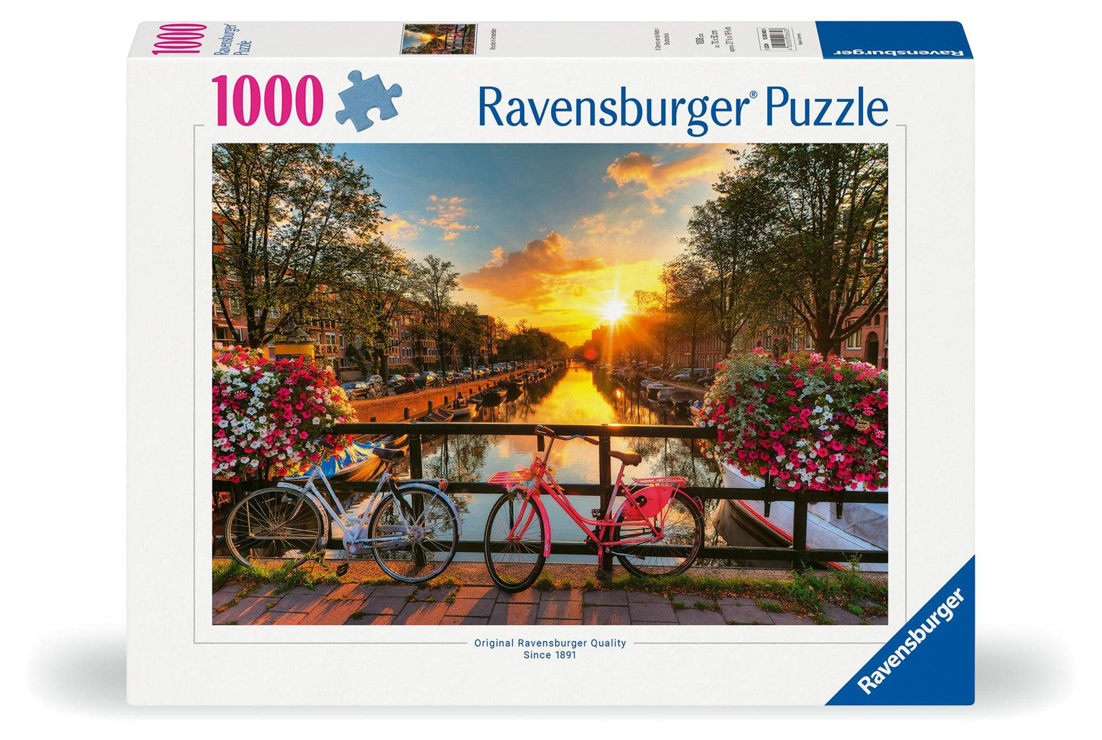 Ravensburger Puzzel Fietsen in Amsterdam