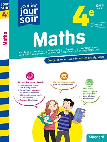 Annie Le Goff - Maths 4e, 13-14 ans : conforme au programme - Preis vom 18.10.2026 19:22:15 h