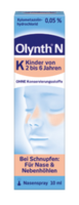 Kenvue Germany GmbH (OTC) OLYNTH 0,05% für Kinder Nasendosierspray 10 ml 02372668