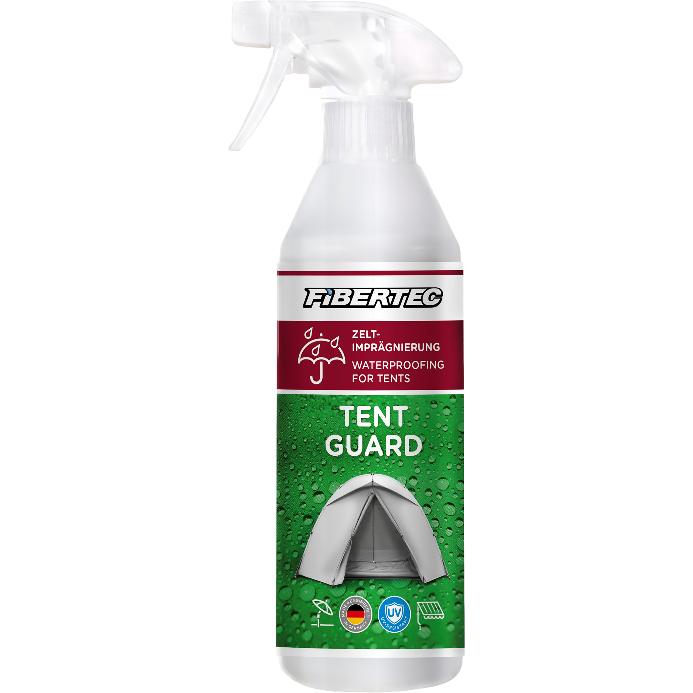 Fibertec Tent GuardImprägnierung Imprägniersprays braun Größe 500ML