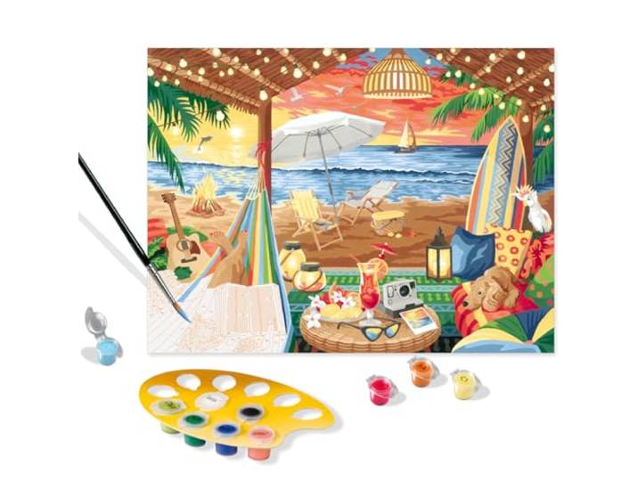 CreArt Adults Premium - Gemütliche Strandhütte