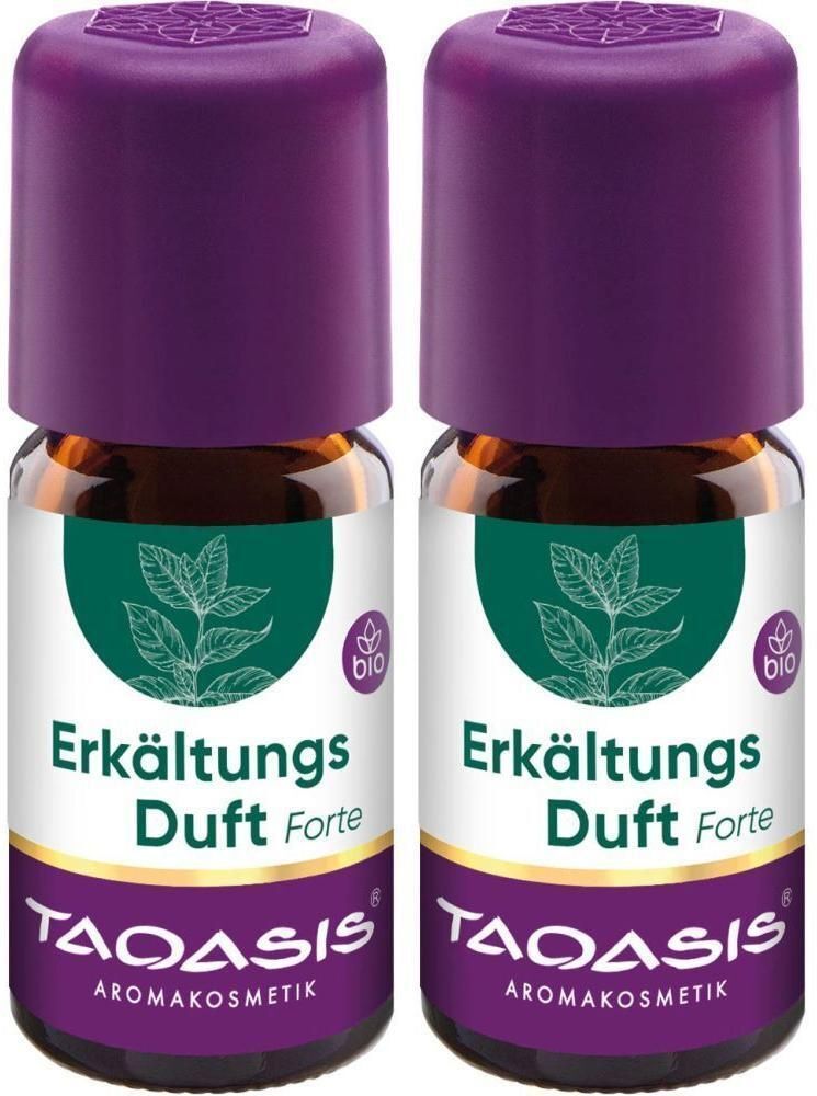 TAOASIS Erkältungsduft Bio ätherisches Öl 2x 2x5 ml Ätherisches