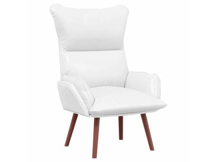 Makastle Sessel Weiß 69 x 74 x 93 cm Kunstleder