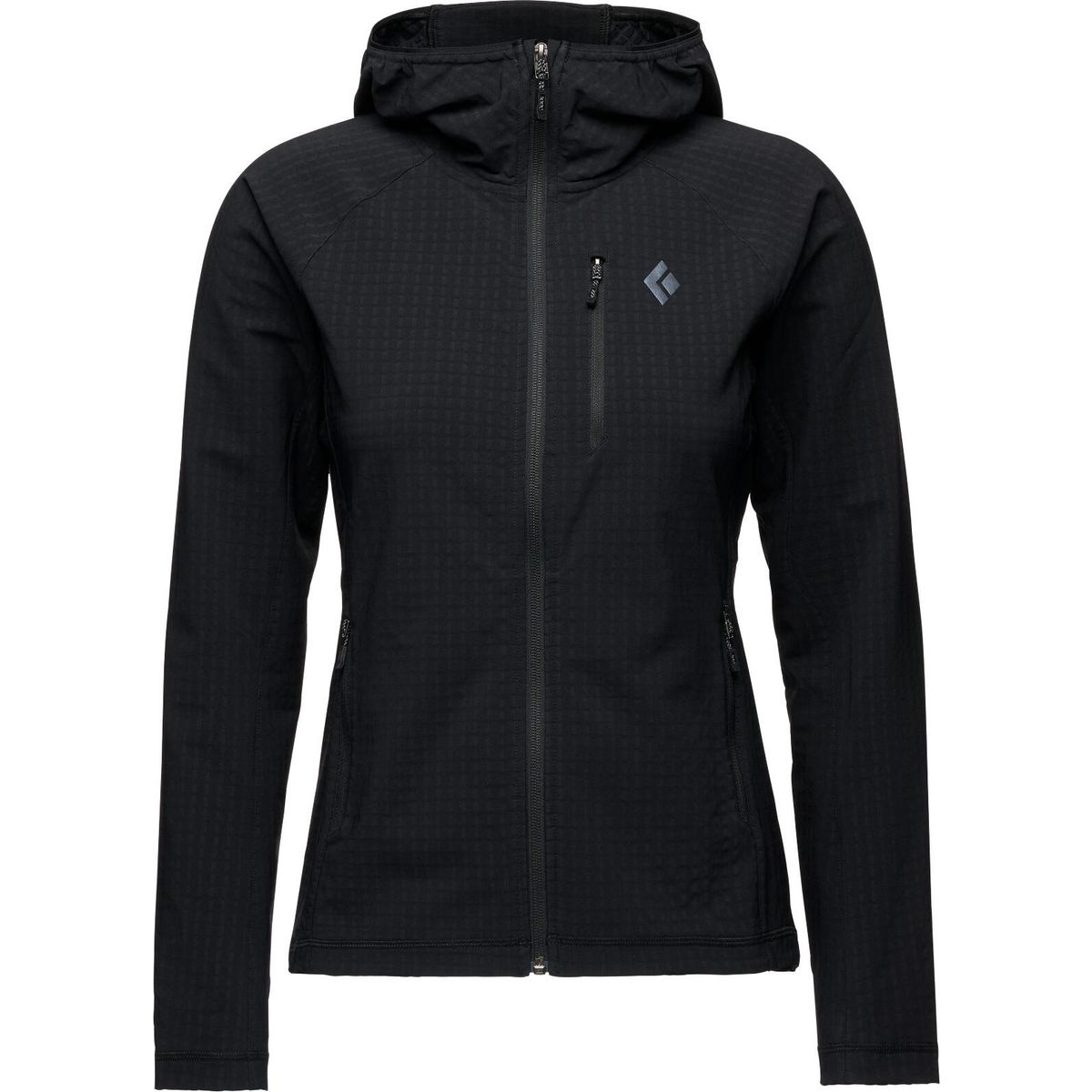 Black Diamond W Coefficient Storm Full Zip Hoody black (0002) XSM AP7440690002XSM1