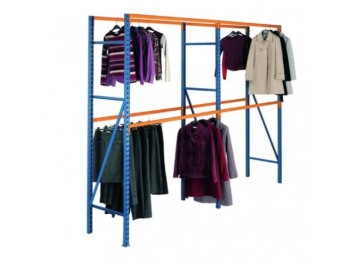 Rayonnage penderie - PROVOST - Prorack+ - longerons ovales - inox - capacité 250 kg