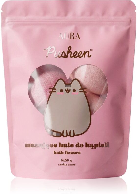 Pusheen Aura bath bomb 6x50 g