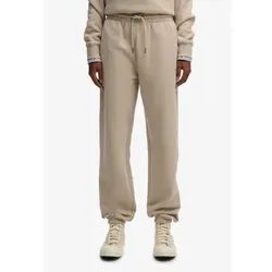 Superdry für Damen. W7011316A Essential Logo Jogger-Hose beige (S), Lässig, Baumwolle