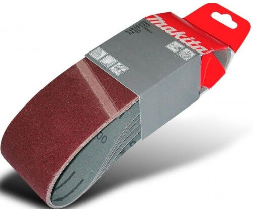 Makita P-37219 Bandes abrasives 76x533mm K120, 5 Qté, 9903