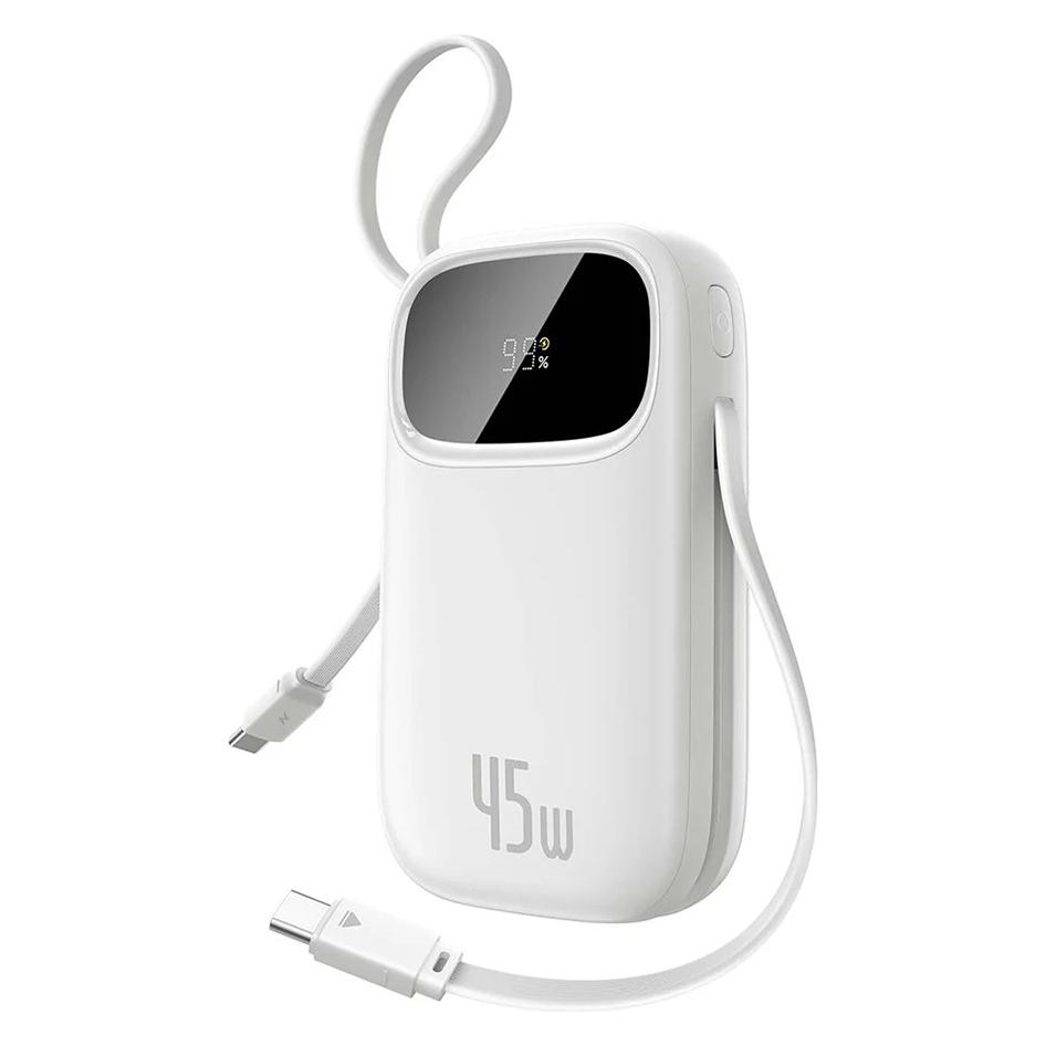 Baseus EnerFill FC31 QPow3 10000mAh 45W Powerbank mit Digitalanzeige (10000 mAh, 45 W) (6932172691073)
