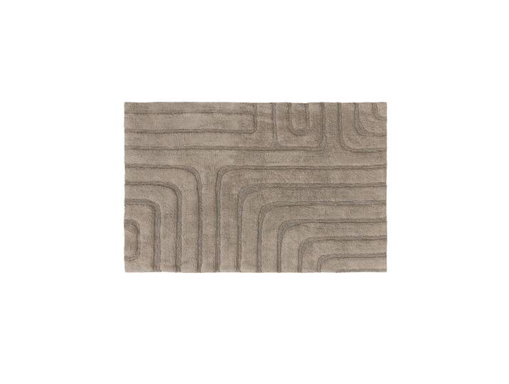benuta Badematte Dan Taupe 120/170 cm, Textil, Uni, Rechteckig, 120x170 cm, Heimtextilien, Badtextilien, Badematten & WC Vorleger