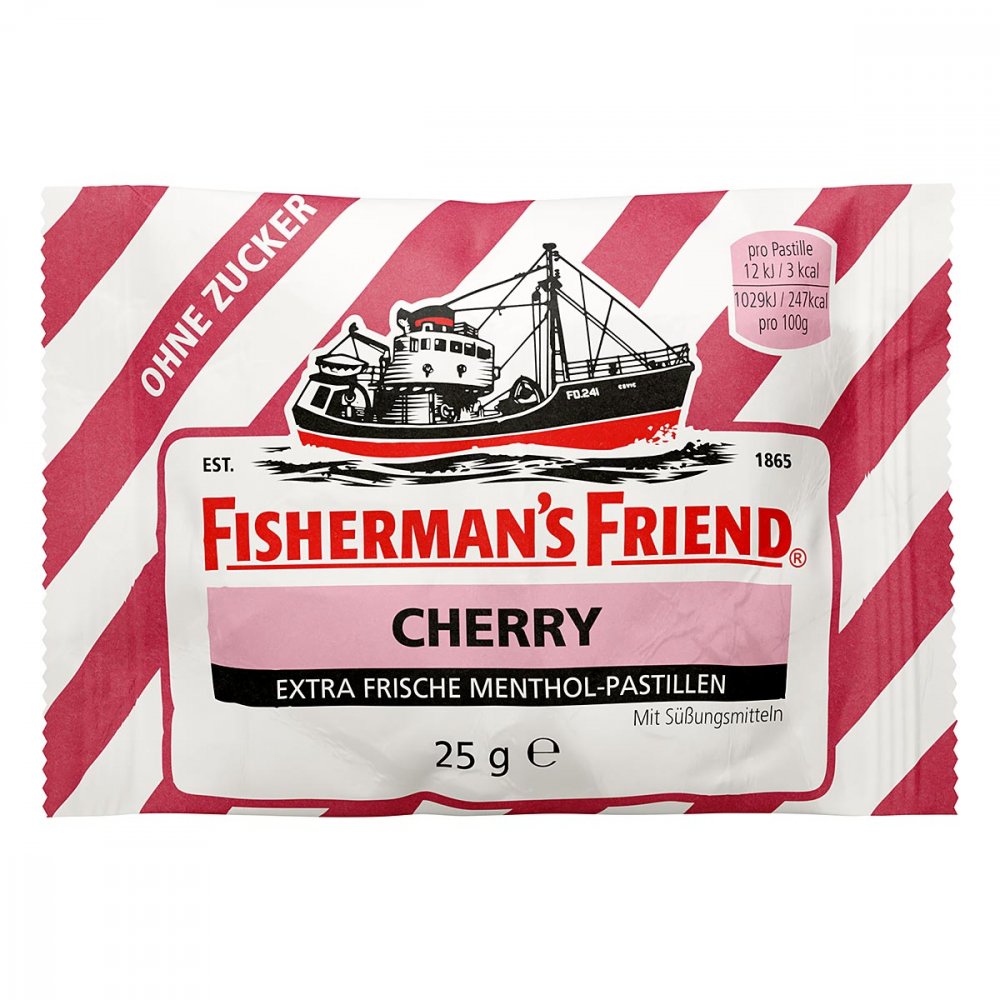 MARVECS GmbH Fishermans Friend Cherry ohne Zucker Pastillen 02251893