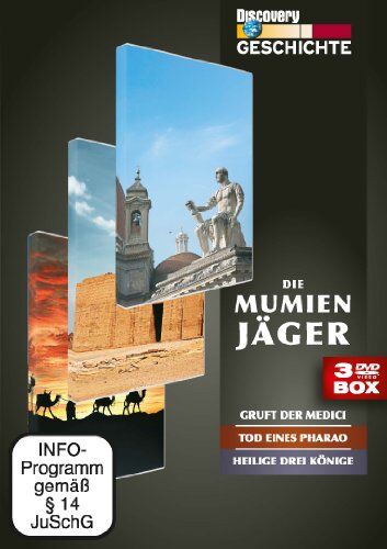 Discovery Geschichte - Die Mumienjäger [3 DVDs] - Preis vom 27.09.2026 03:53:48 h