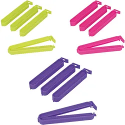 Metaltex Beutelclips lang Kunststoff 4er Set