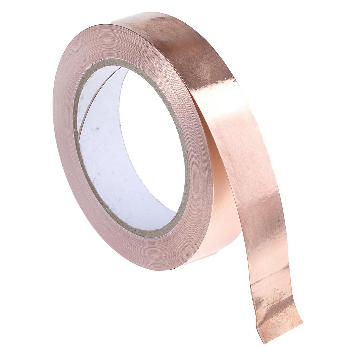 RS PRO Copper foil shielding tape 25mmx 33m (25 mm) (AT0526 25mmx33m)