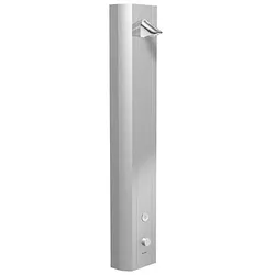 Schell Linus Vorwand-Duschpaneel 008200899 mit thermischer Desinfektion 12 V, Alu-eloxiert
