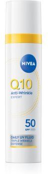 Nivea Q10 Anti-Wrinkle fluido ultra leve SPF 50 40 ml. Q10 Anti-Wrinkle