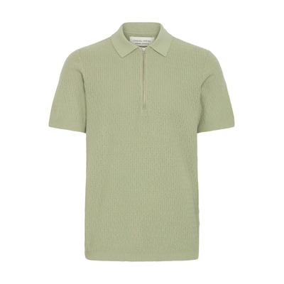 Poloshirt CASUAL FRIDAY "Poloshirt CFJoe", Herren, Gr. L, grün (tea), Obermaterial: 100% Baumwolle CO., Shirts