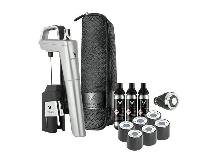 Coravin Timeless Six+ Weinkonservierungssystem Silber