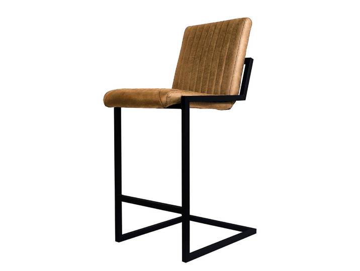 Barstuhl Ledaha 55 x 110 x 50cm Hellbraun