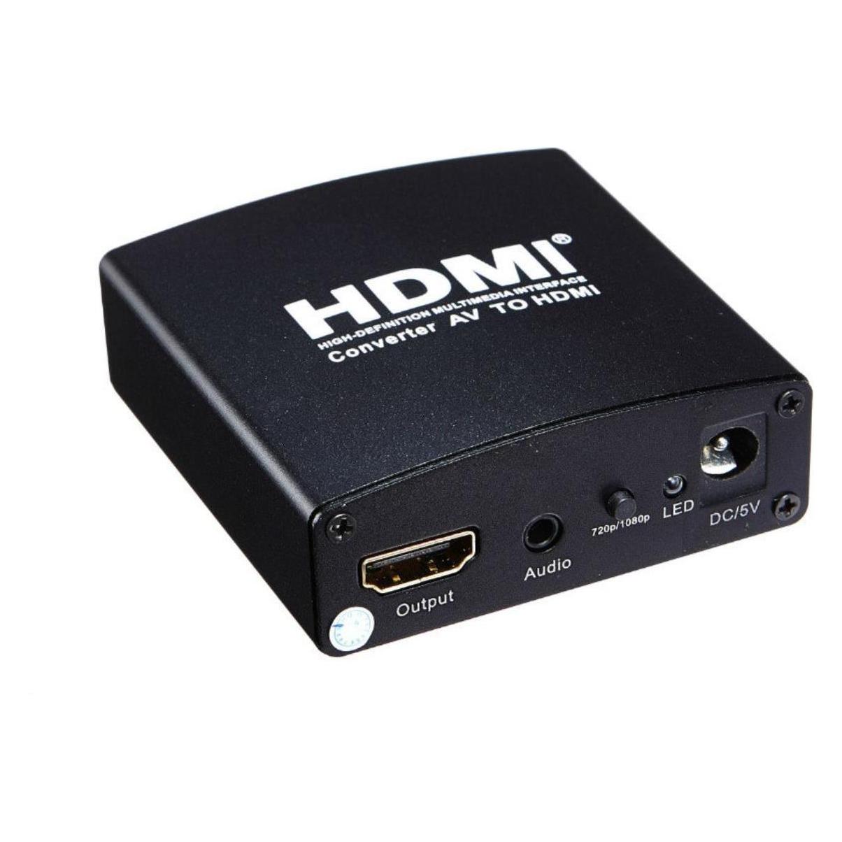 PremiumCord Převodník AV kompozitního signálu a stereo zvuku na HDMI 1080P (khcon-26)