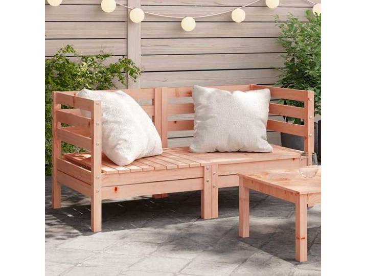 Mobilier de Terrasse - BONNIE - Canapés d'angle de jardin - 2 pcs bois massif douglas - 63 5 x 63 5 x 62 5cm LLDS5803647
