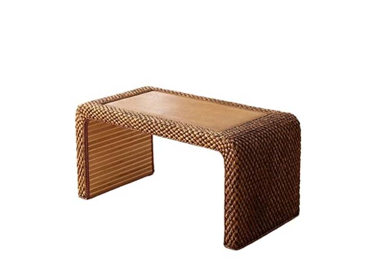 Niedriger Tisch, Rattan-Couchtisch, Zen-Tee, Erkerfenster, Balkon niedriges Zuhause, Wohnzimmer, kleiner Kaffee, Chabudai(Large)