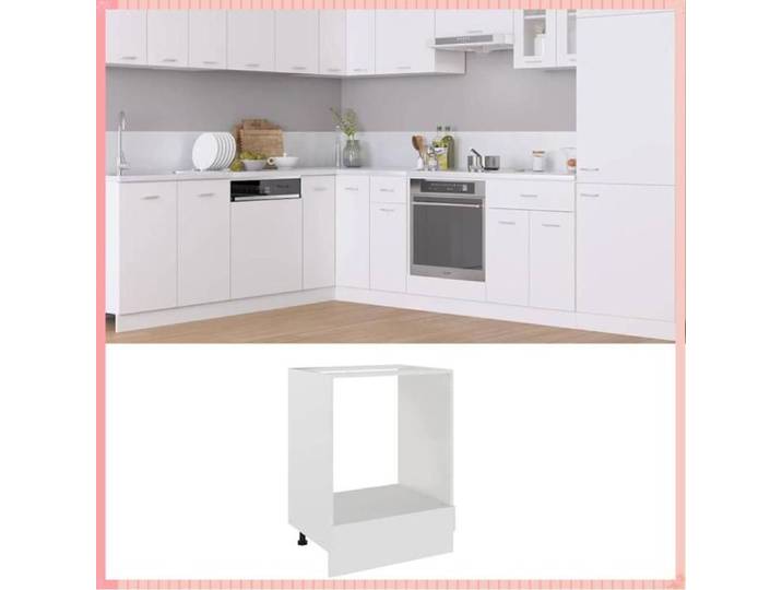 meuble - 60x46x81cm - assemblage requis - Stylish et Pratique - Design Unique - Style Authentique - Blanc - Pour Maison