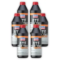 6x Getriebeöl LIQUI MOLY 3681 Top Tec ATF 1200 Automatik Schaltgetriebe Lenkung 1 L
