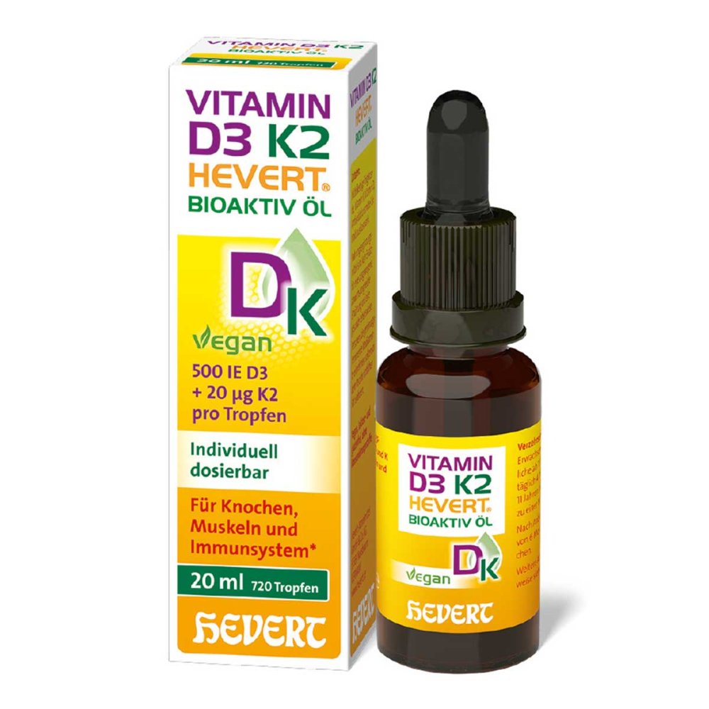 Hevert-Arzneimittel GmbH & Co. KG Vitamin D3 K2 Hevert Bioaktiv Öl 19264351