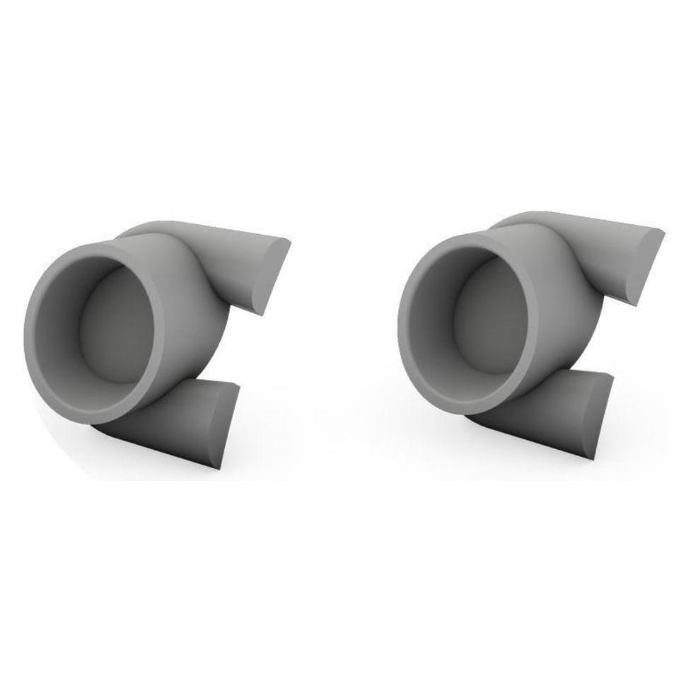 CMK Reggiane Re 2000 Exhausts (129-Q48373)