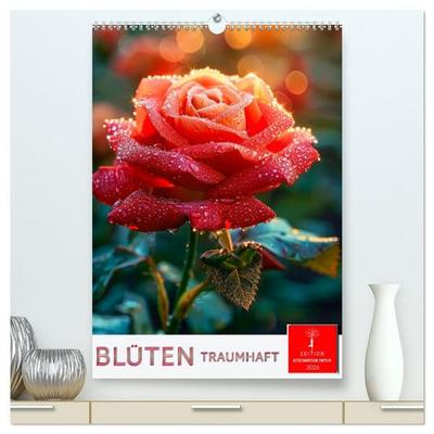 Blüten traumhaft (hochwertiger Premium Wandkalender 2026 DIN A2 hoch), Kunstdruck in Hochglanz