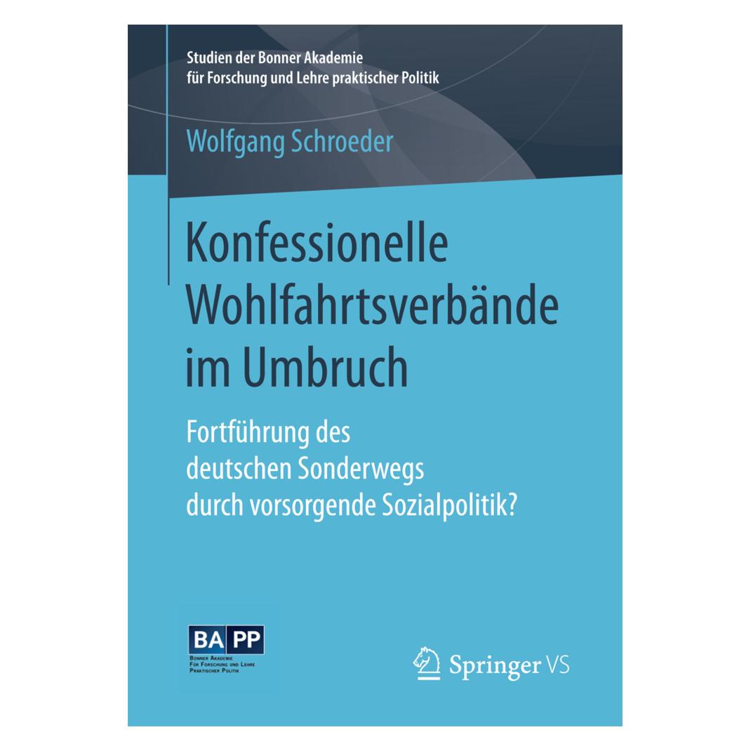 Springer Konfessionelle Wohlfahrtsverbände im Umbruch (Deutsch, Softcover, Wolfgang Schroeder) (55870987)