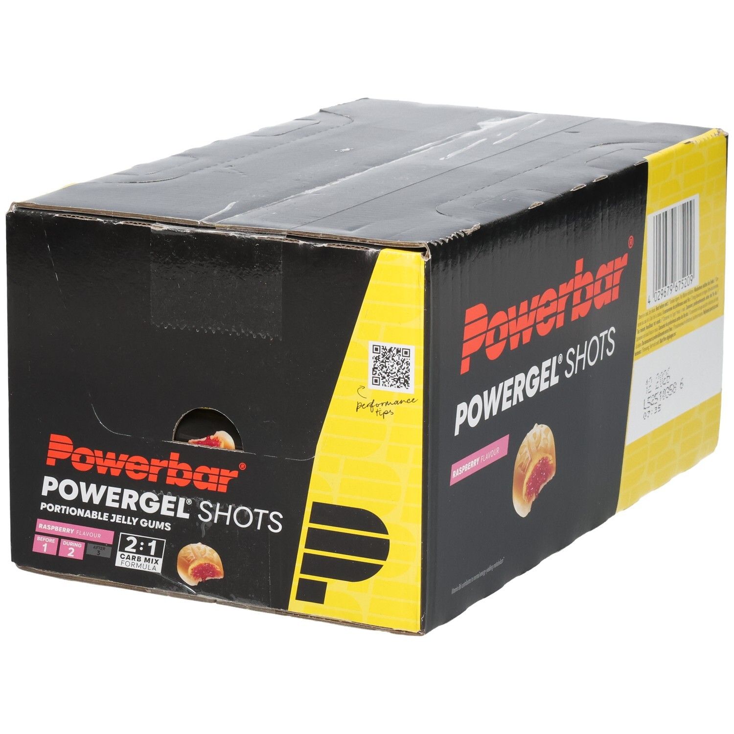 Powergel Shots Raspberry 24x60 g Gummibärchen