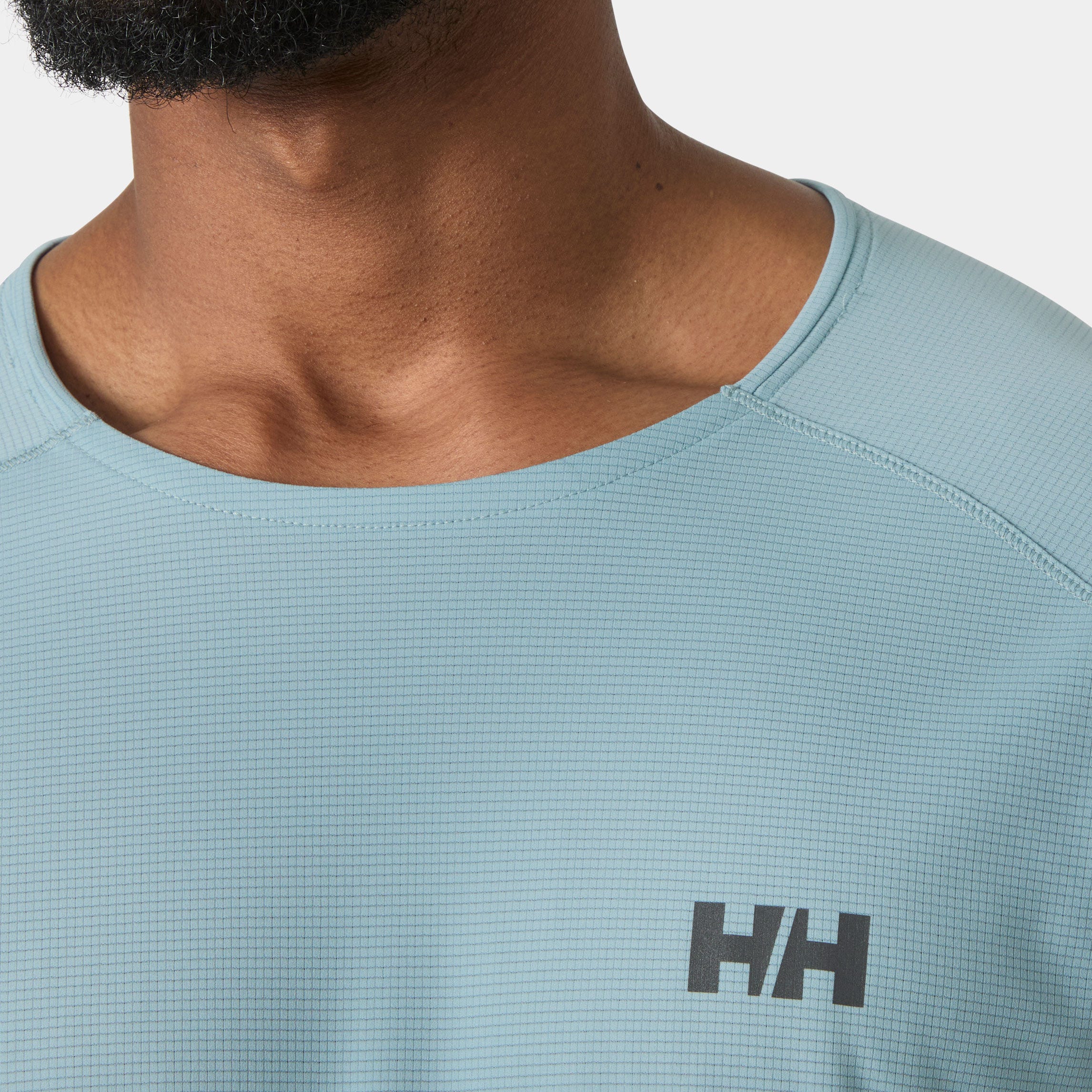 Helly Hansen Men's Trail Short Sleeve T-shirt - Blue - 2XL