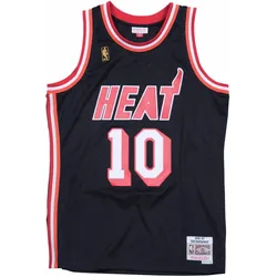 Mitchell & Ness, Herren, Sportshirt, Swingman Jersey Miami Heat 199697 Tim Hardaway (XL), Schwarz
