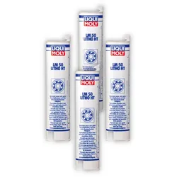 4x Schmiermittel LIQUI MOLY 3406 LM 50 Litho HT Fett Gleit Wälz Radlager 400g