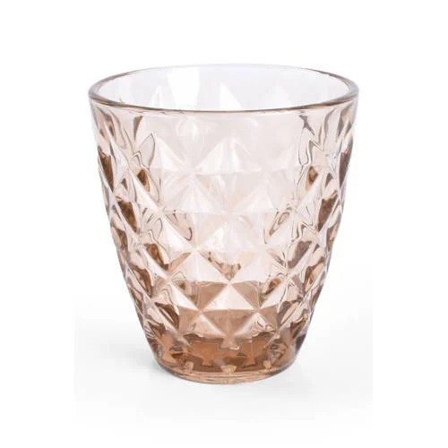 Salt & Pepper glas Prisma oker 220ml set van 4