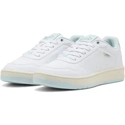 PUMA Court Classy Sneaker Damen 18 - PUMA white/sea glass/PUMA silver 38.5