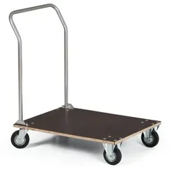 Plattformwagen mit Holzplatte Biedrax PV2024 - 80 x 60 cm