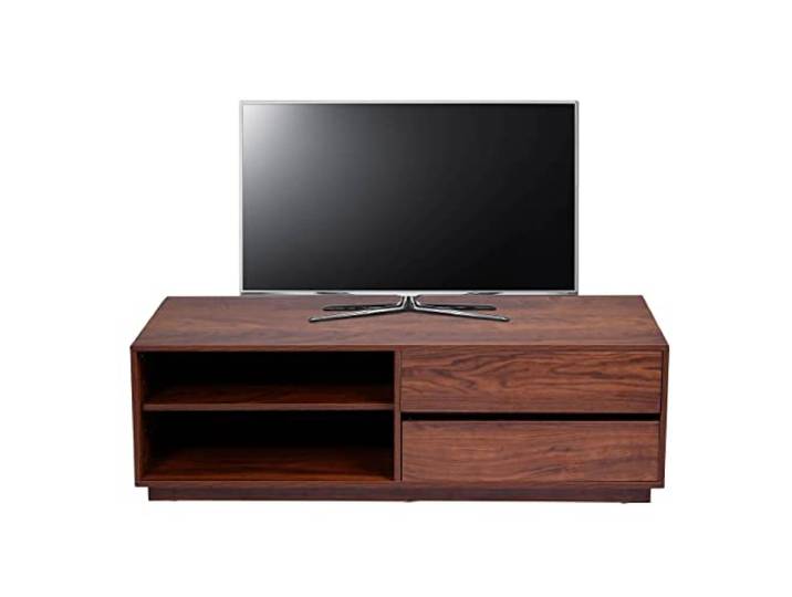 Mendler TV-Rack HWC-J78 MDF 42x140x40cm - Walnuss-Optik Fernsehtisch, Lowboard, Kommode, Schublade