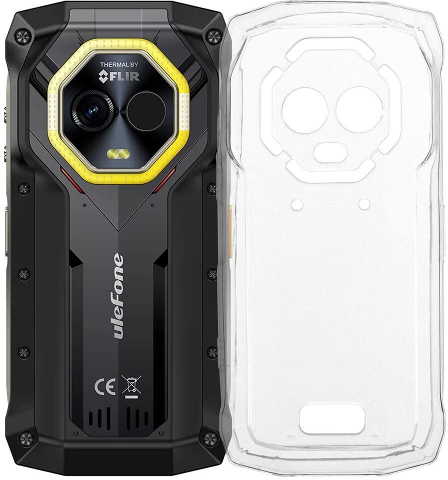 Ulefone Armor Mini 20T Pro - EIDERWOOD Fleksibelt Plast Cover - Gennemsigtig