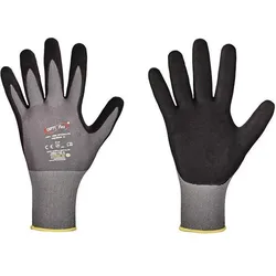 Feldtmann, Schutzhandschuhe, Handschuh OPTIMATE Grösse 6 grau/schwarz EN 420/EN 388 PSA-Kategorie II (6)