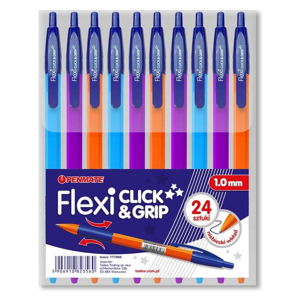 Penmate Flexi Click&Grip Stiftmix blau (24 Stk) (24x) (44994060)