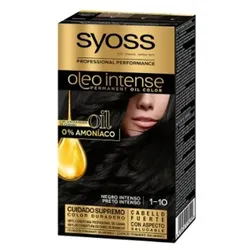 Syoss Oleo Intense Permanent Hair Color 1-10 Deep Black