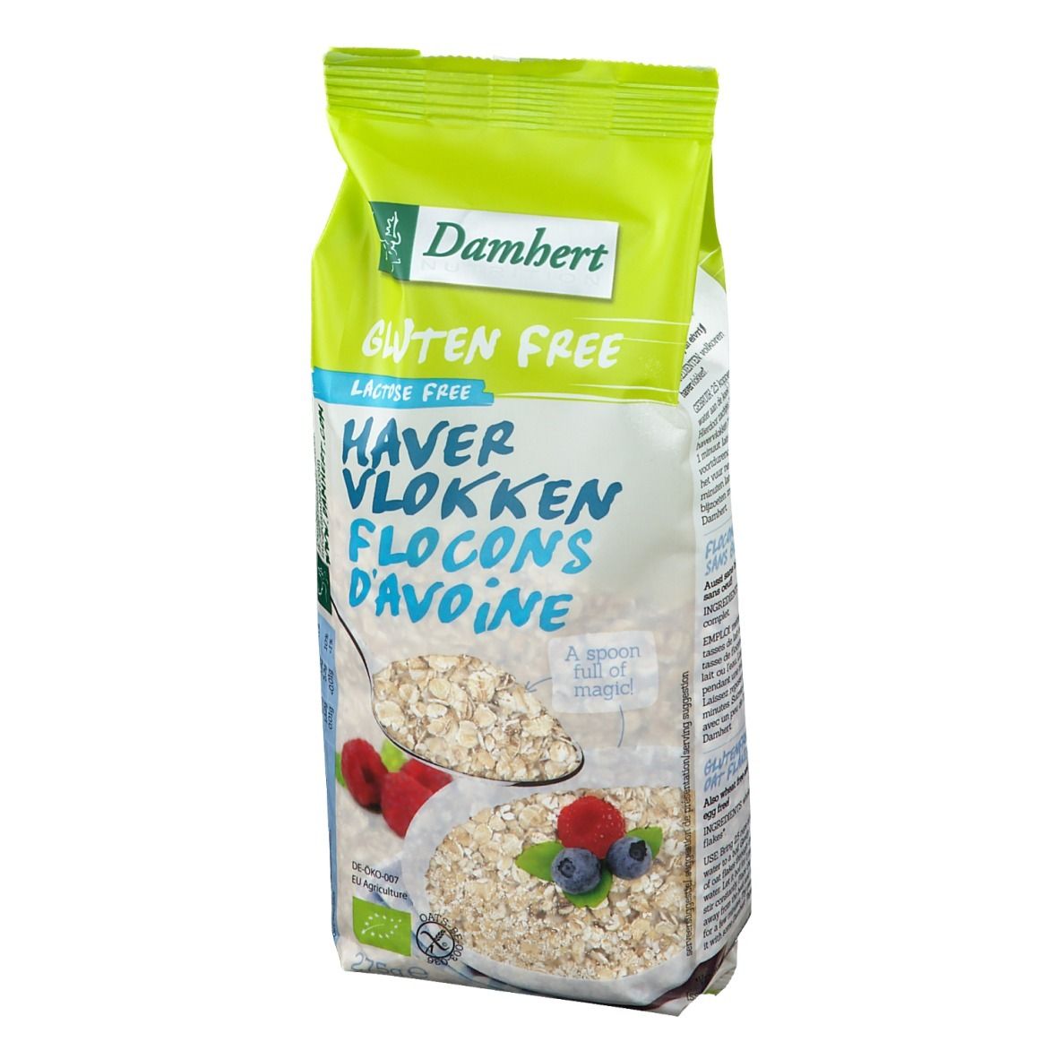 Damhert Glutenvrije Havervlokken 275 g Bio Sonstige