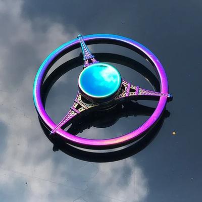 Uplifted Finds Rainbow Metal Fidget Spinner Colorful High Speed Hand Toy l