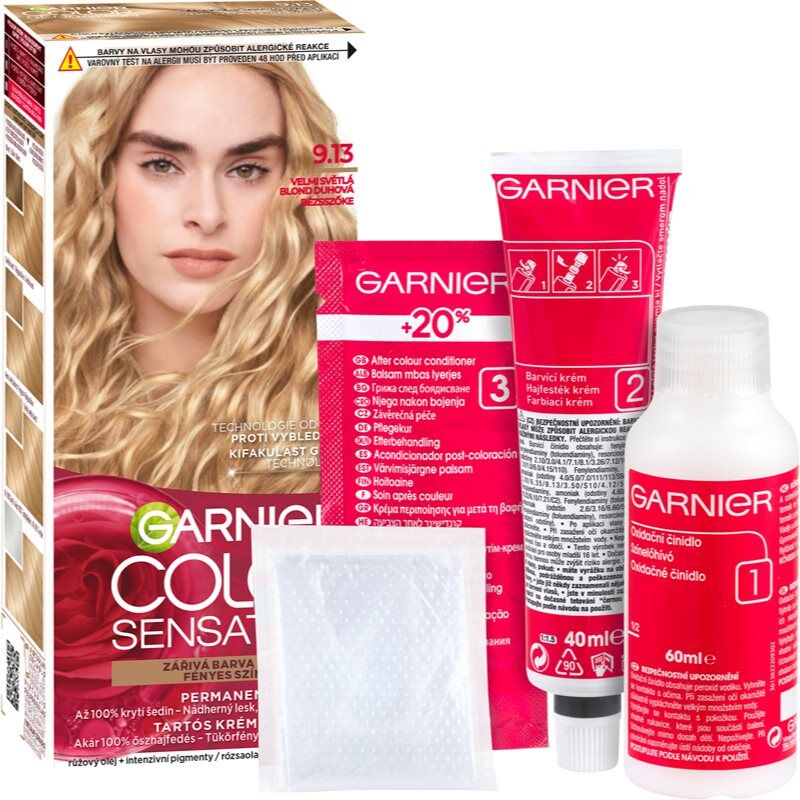 Garnier Color Sensation coloration cheveux teinte 9.13 Beige Blond 1 pcs